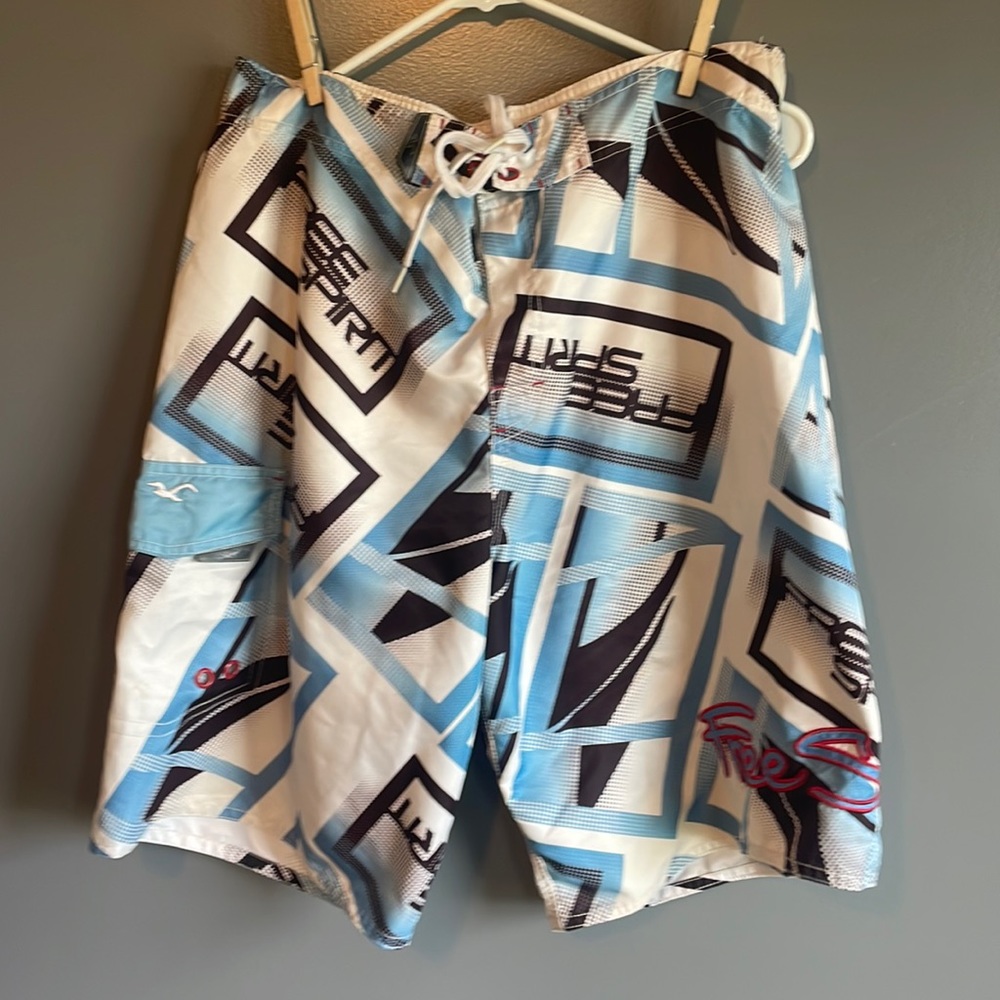 Mens free spirit swim trunks